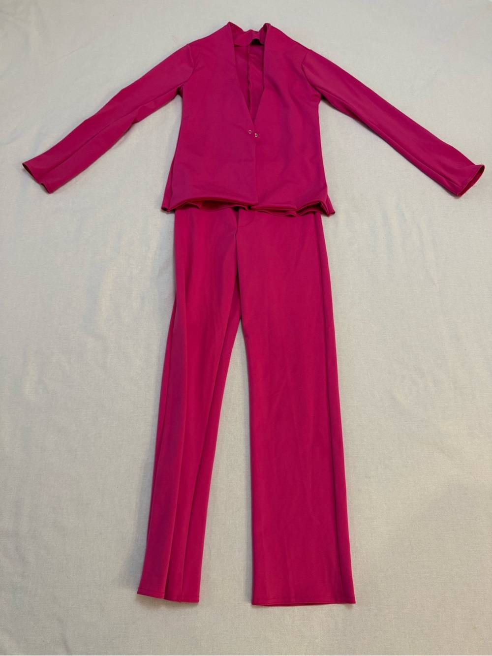 Kelle Girls Hot Pink Matching Jacket and Pants Set